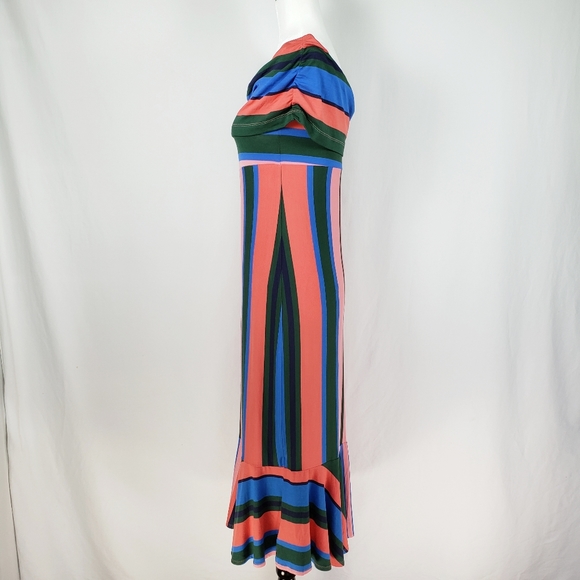 NEW- Ella Moss Nora Off Shoulder Midi Dress - Picture 3 of 6